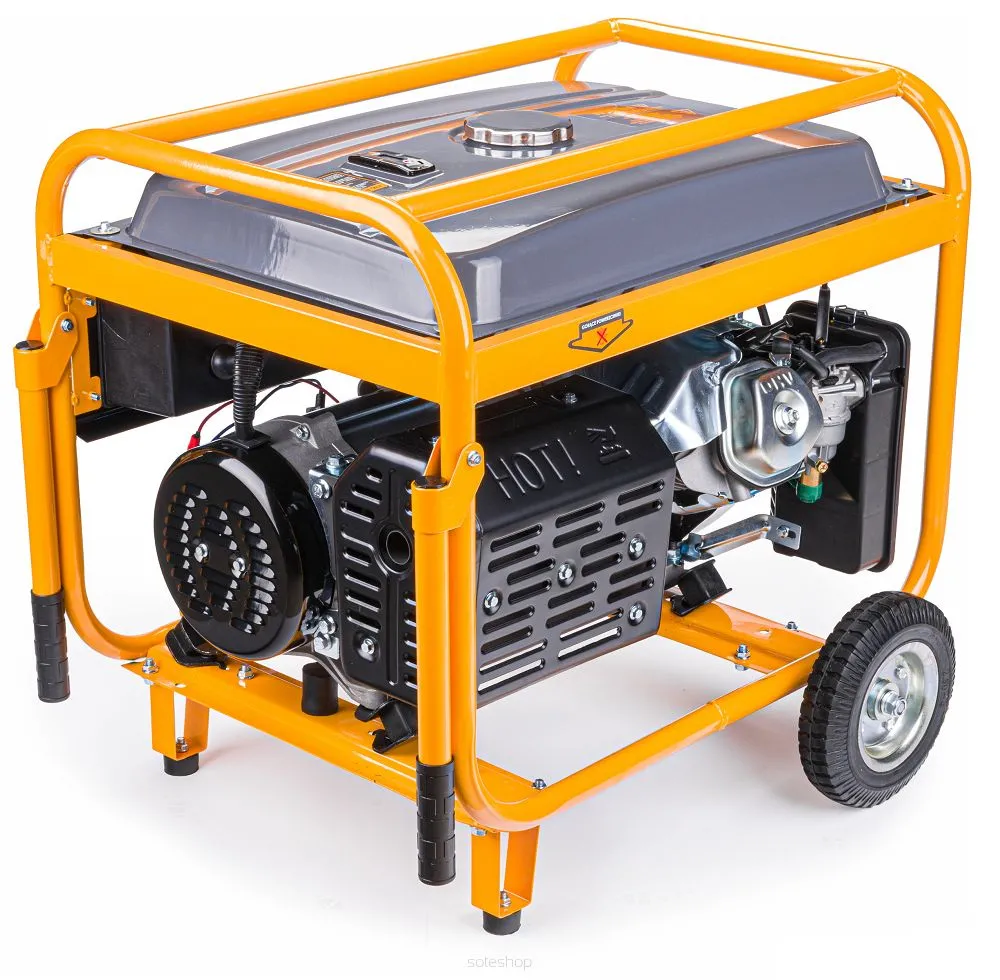 POWERMAT PM-AGR-7500M-EL ELEKTROCENTRÁLA GENERÁTOR PROUDU 15HP 230V/400V 7500W AVR