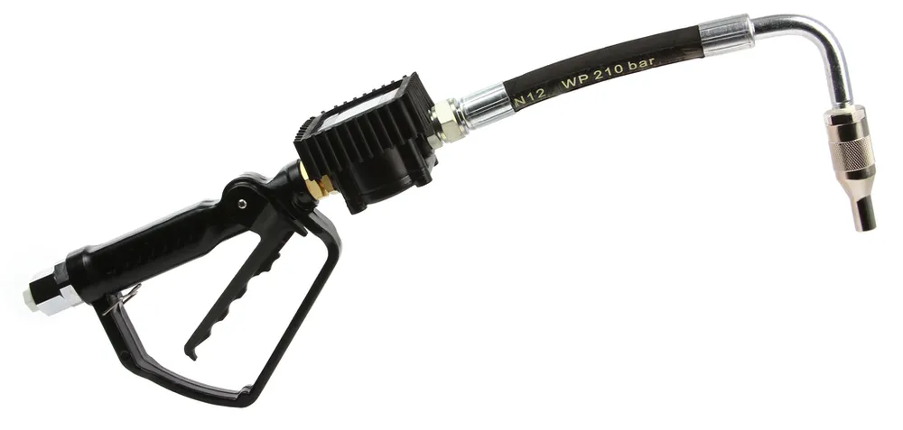 MAR-POL M66940 Ruční výdejní čerpací pistole + LCD průtokoměř