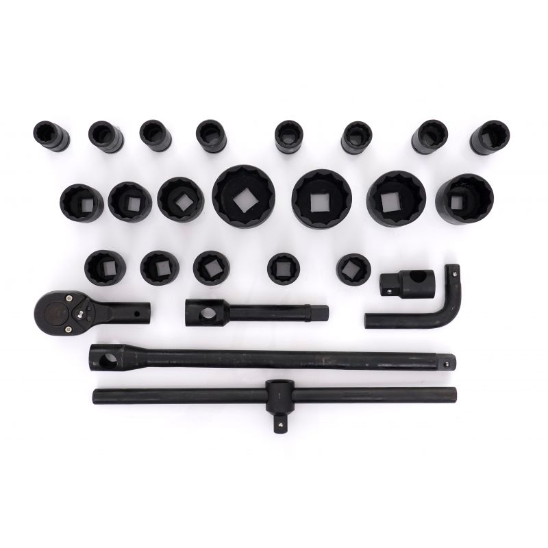 Kraft&Dele KD11759 Nástrčné hlavice klíče nástavce 3/4" 26ks 12-hran