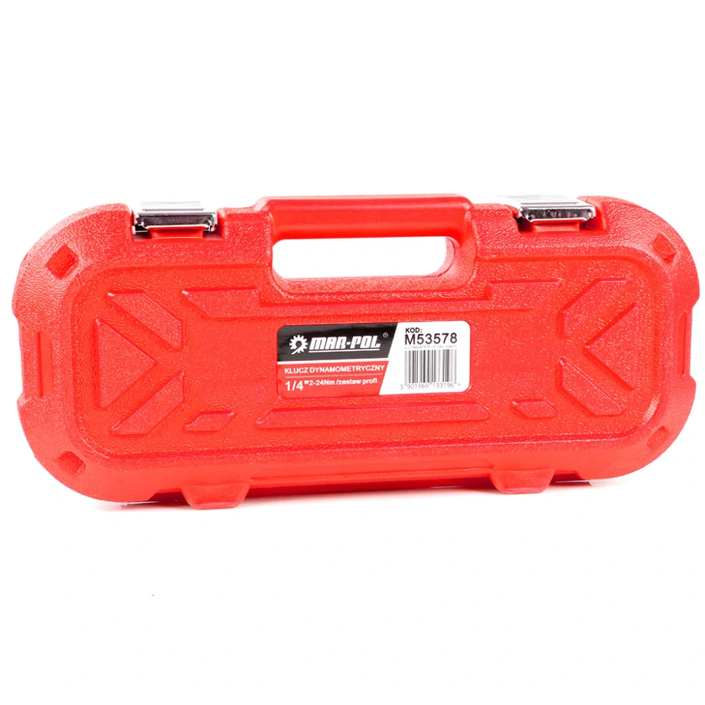 MAR-POL M53578 Momentový klíč 1/4" 2-24 Nm BJC