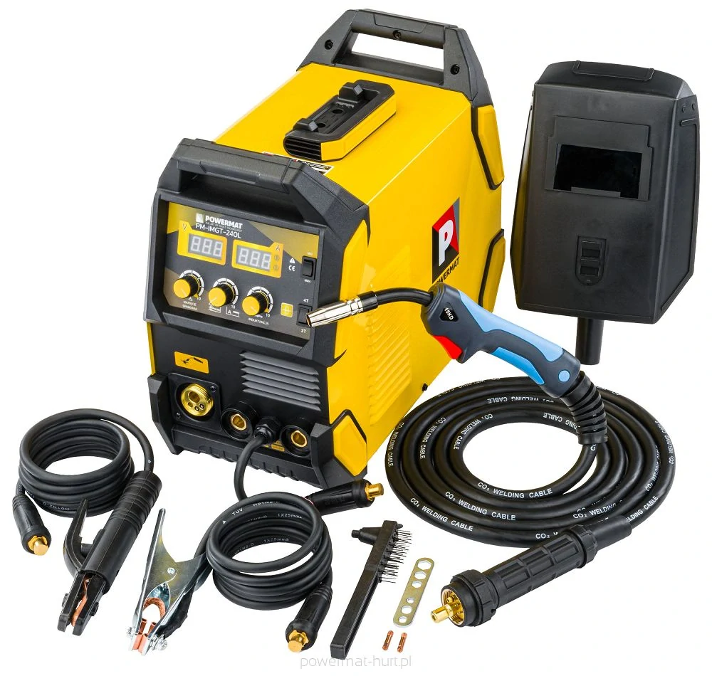 Powermat PM-IMGT-240L INVERTOROVÁ SVÁŘEČKA INVERTOR MIG-MAG MMA TIG-LIFT