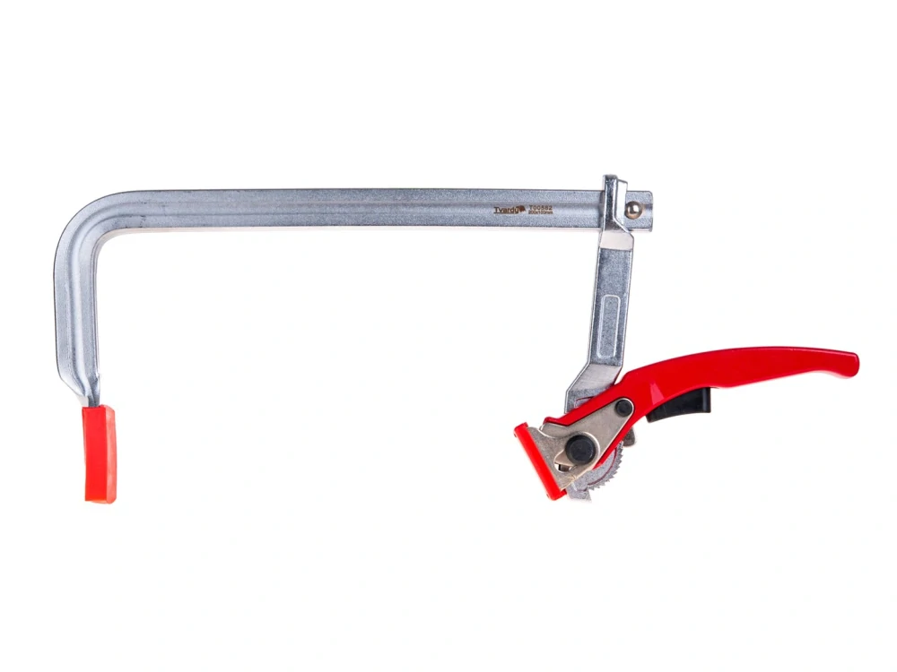 GEKO T00582 Kovaná ráčnová svorka svěrka svěrák  typu F 200x100 mm 