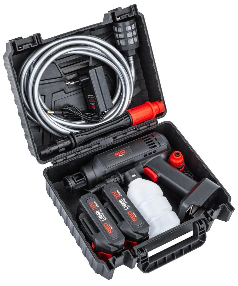 Powermat RTMC0149  Akumulátorový vysokotlaký čistič vapka 