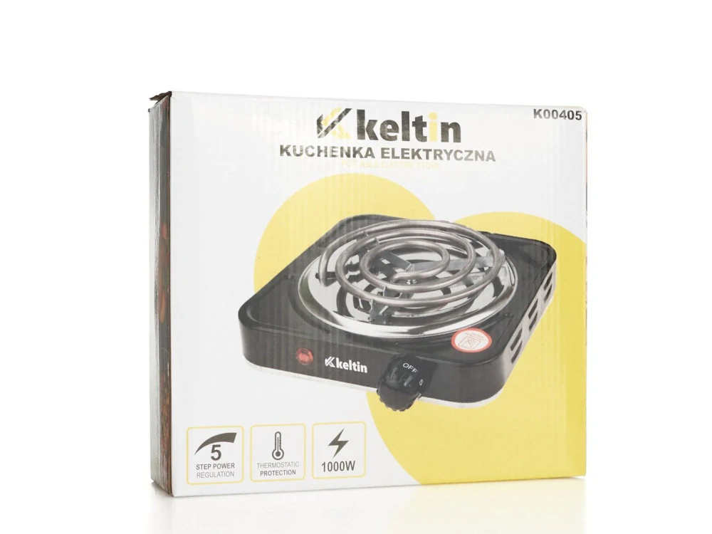 GEKO K00405 Elektrický vařič sporák kuchyňský 1000W