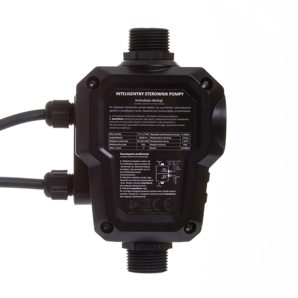 MAR-POL M79965 TLAKOVÝ SPÍNAČ ŘÍDICÍ JEDNOTKA ČERPADLA /AQUASMART