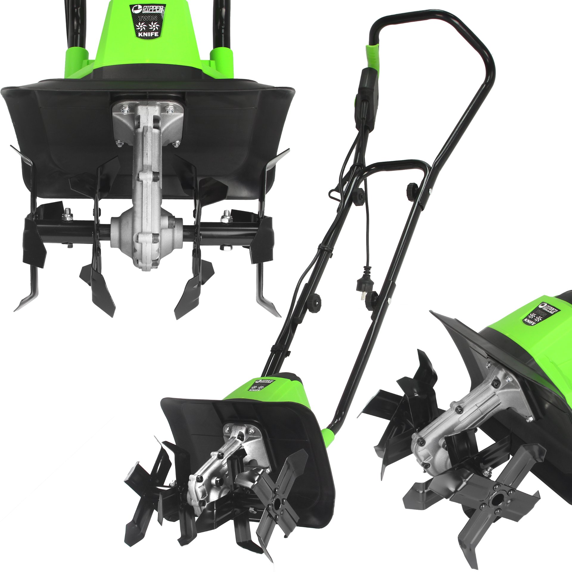 MAR-POL M83249 750W Elektrický rotavátor kultivátor provzdušňovač RIPPER