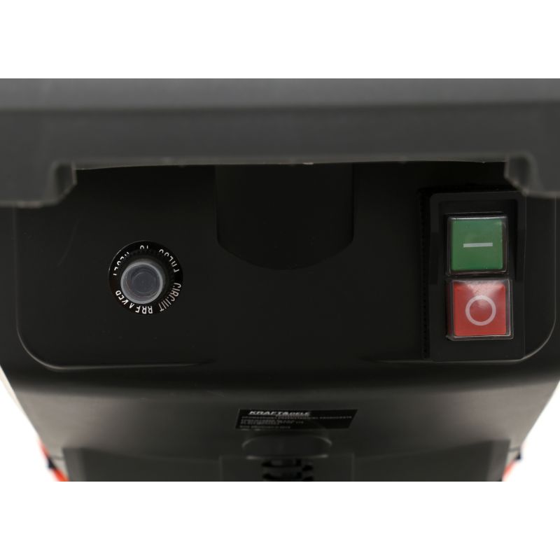 Kraft & Dele KD5200 2550W Zahradní elektrický drtič větví, štěpkovač