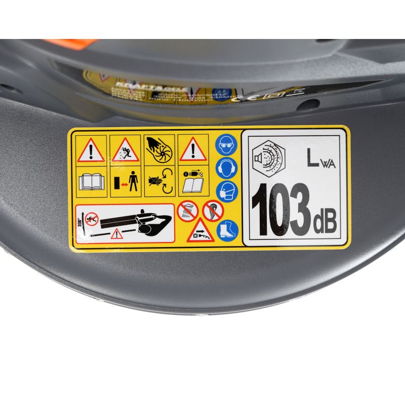Kraft&Dele KD5141 3600W Elektrický vysavač na listí foukač dmychadlo listí 45l