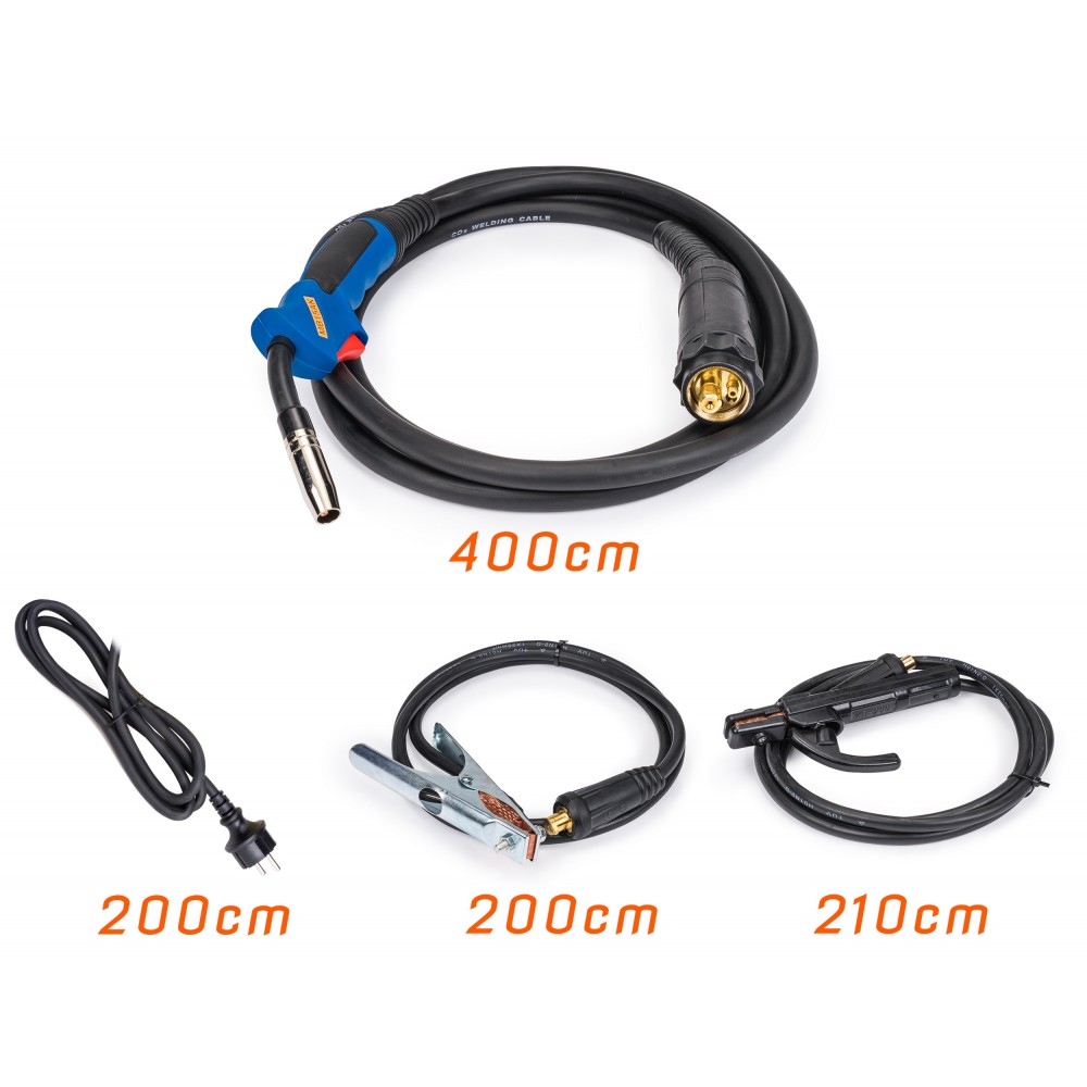 Powermat PM-IMGS-220L INVERTOROVÁ SVÁŘEČKA MIG MAG TIG MMA 220A SYNERGY SADA