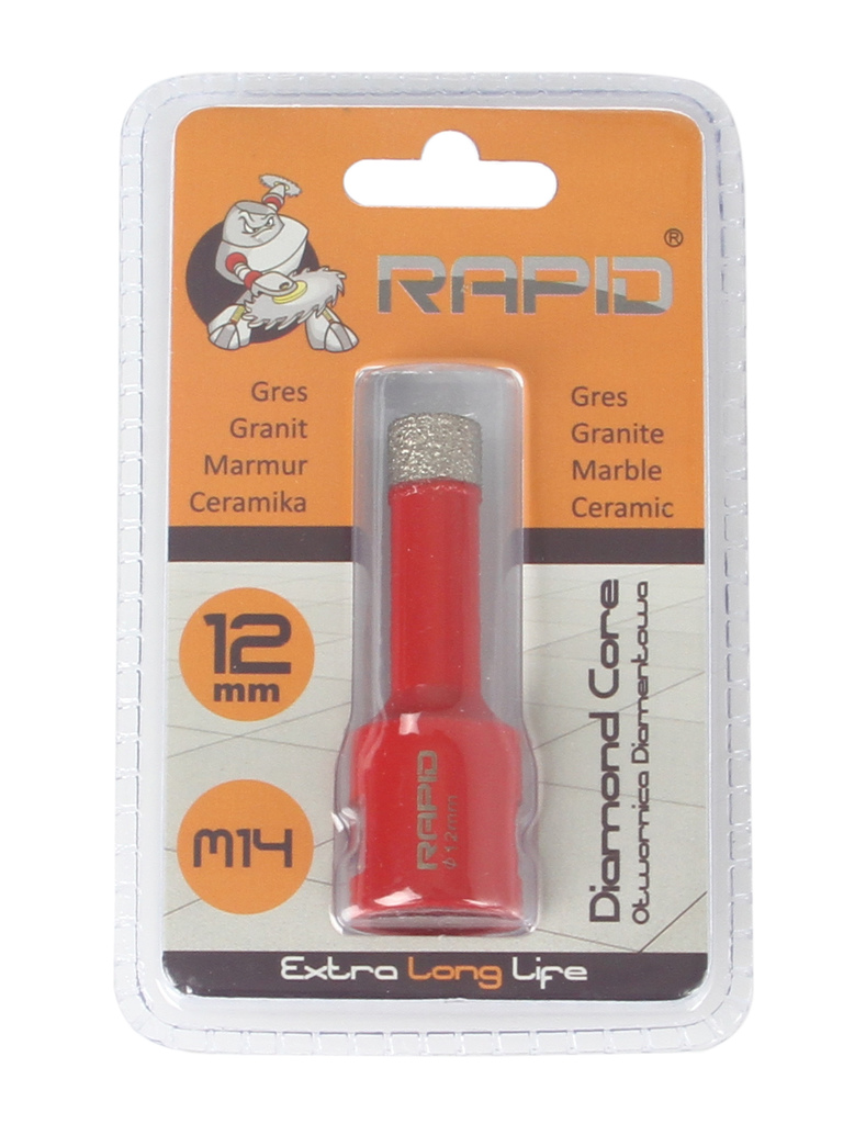 MAR-POL M22753 Diamantový vykružovák ⌀12mm M14 Rapid
