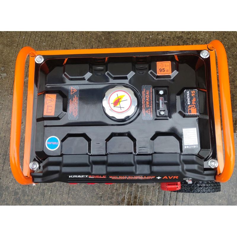 KRAFT&DELE KD163 ELEKTROCENTRÁLA GENERÁTOR PROUDU 12/230V/380V 3500W AVR