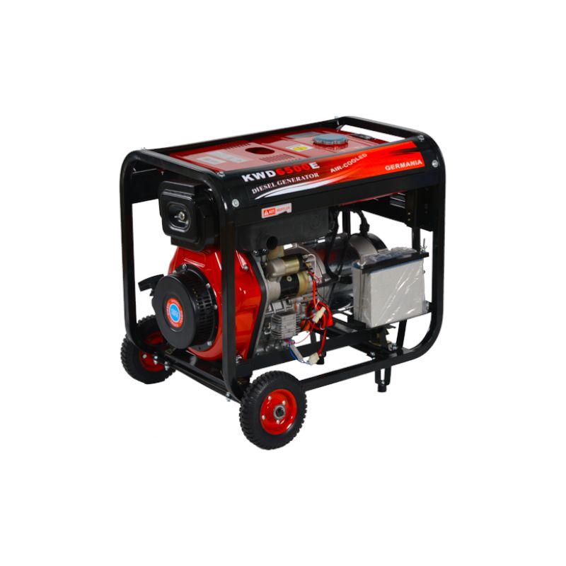 KRAFT&DELE KD120 Elektrocentrála 8,5HP GENERÁTOR PROUDU 6500W 12/230/380V AVR + olej