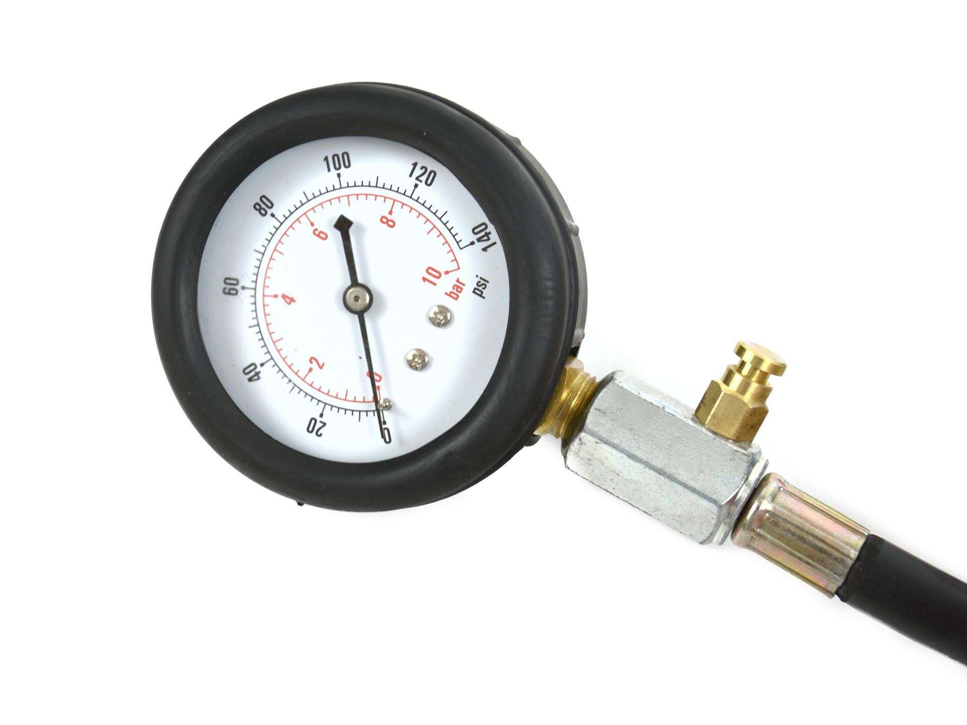 GEKO G02507 Tester měrič tlaku oleje přístroj pro měření tlaku 0-10 bar