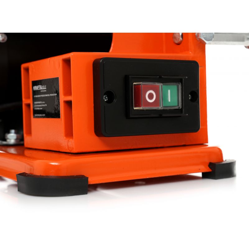 KRAFT&DELE KD1730 Elektrická stolní bruska pásová, kotoučová 600W 150mm