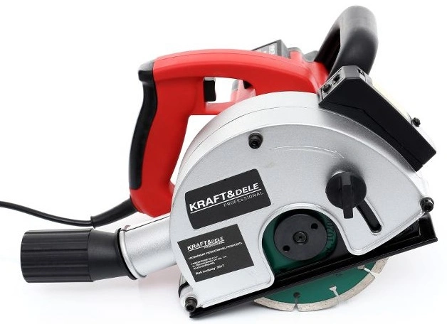 KRAFT&DELE KD1537 Drážkovací fréza, frézka, řezačka do zdiva 3100W 150mm laser