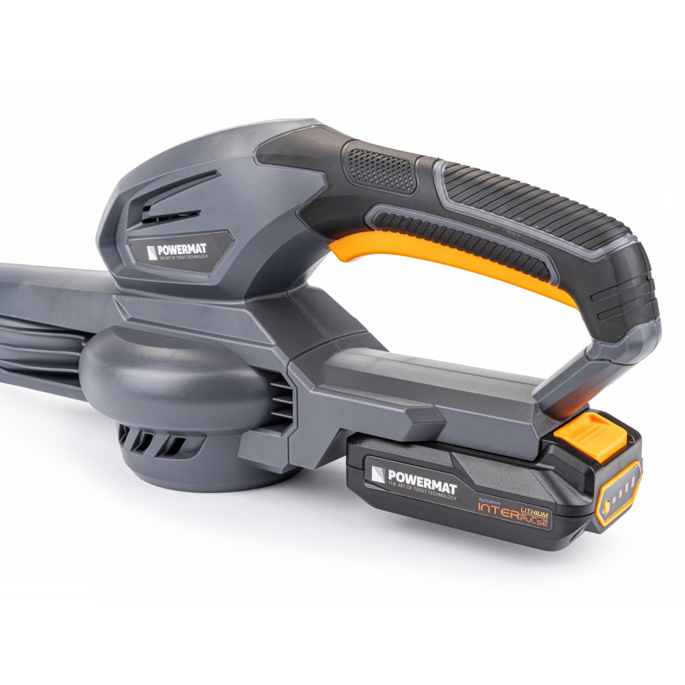 POWERMAT PM-ADDL-20C 2Ah AKUMULÁTOROVÉ DMYCHADLO / FOUKAČ LISTÍ + příslušenství