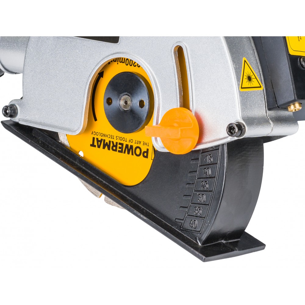 POWERMAT PM-BE-3000 Drážkovací fréza, frézka, řezačka 3000W 150mm laser