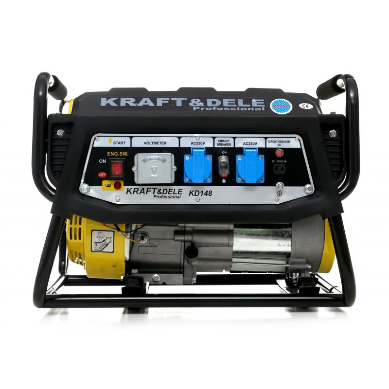 Kraft&Dele KD148 Elektrocentrála generátor proudu 3500W 12/230V