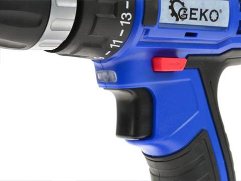 GEKO G80650 Aku 14,4V vrtací šroubovák vrtačka akumulator + nabíječka
