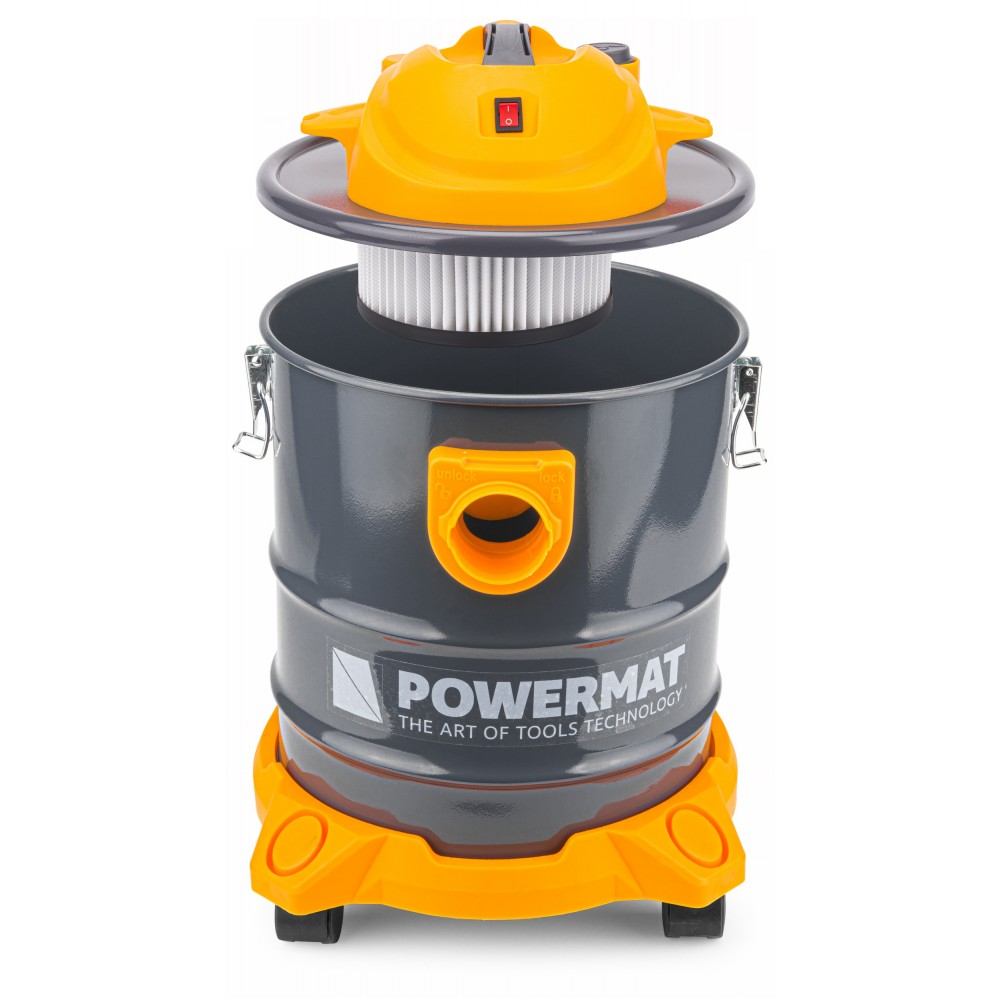 POWERMAT PM-ESP-2000M FCN Elektrický průmyslový vysavač 2000W na popel