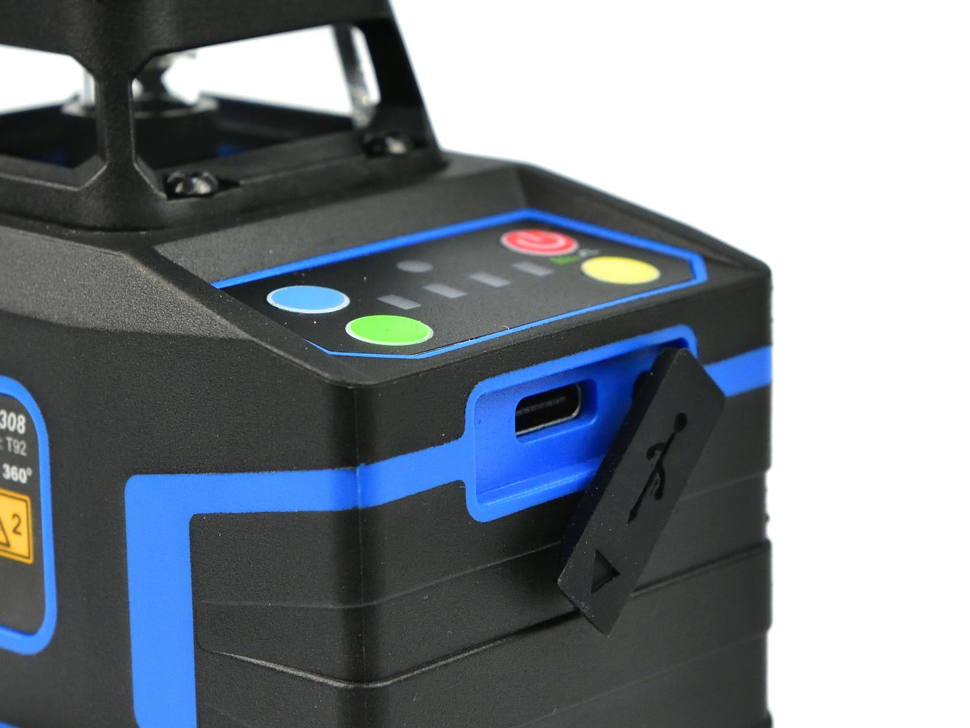 GEKO G03308 Laserová vodováha křížový laser měřidlo 3D 360°