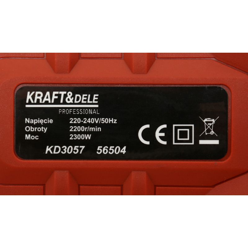 KRAFT&DELE KD3057 2300W Rázový utahovák 2200 ot/m 1/2" ELEKTRICKÝ PŘÍKLEPOVÝ KLÍČ, klíče
