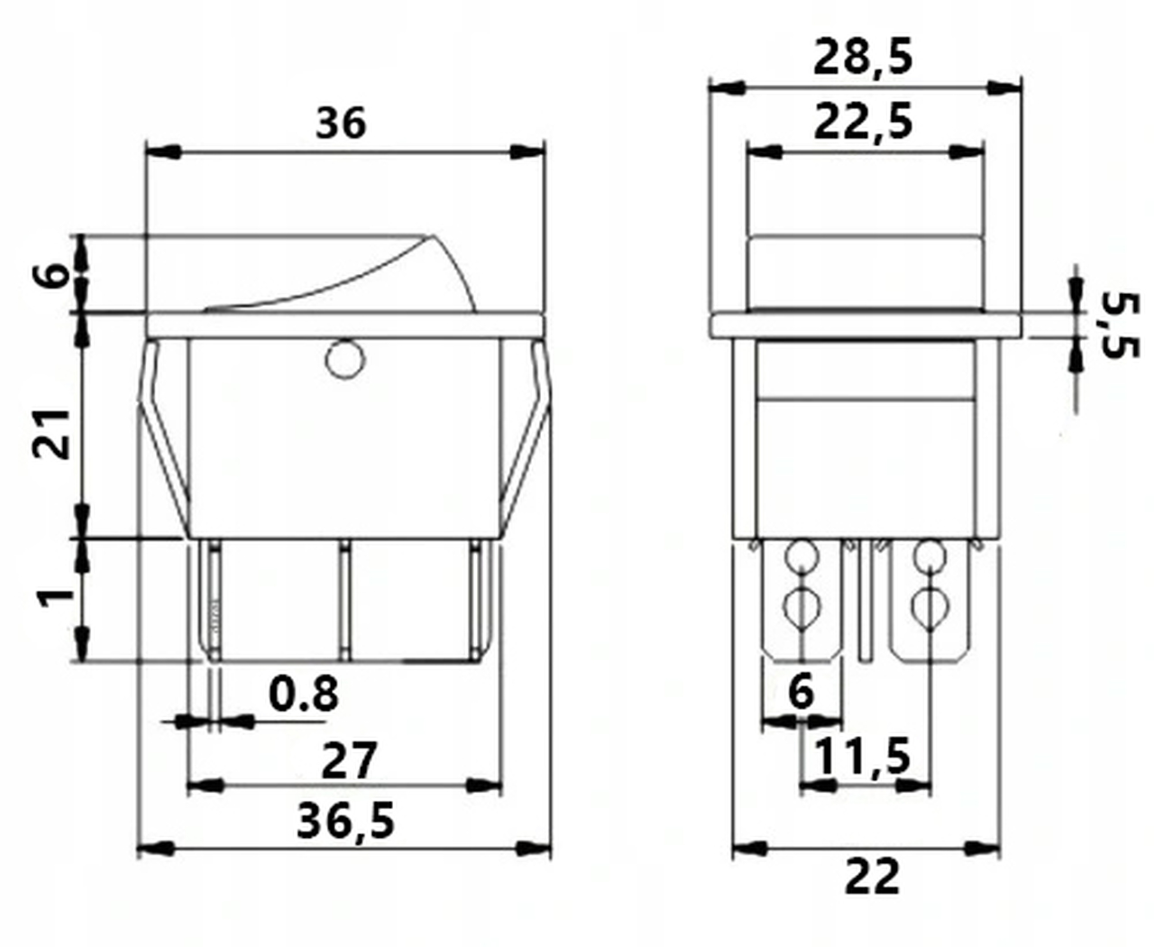 MAR-POL M79069 SPÍNAČ VYPÍNAČ PRO NAVIJÁK 300/600 230V