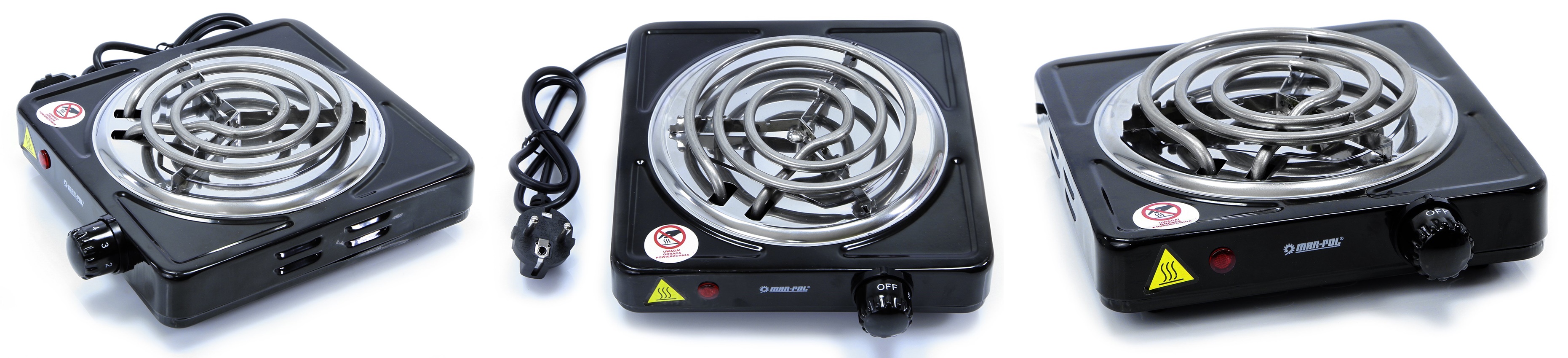 MAR-POL M90002 Elektrický vařič, plotýnka, jednoplotýnkový 145MM 1000W