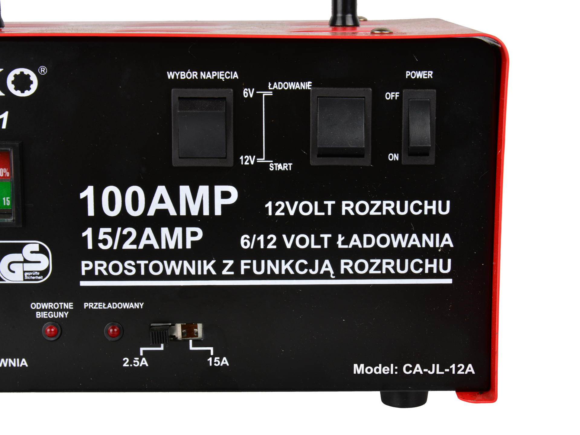 GEKO G80021 Nabíječka autobaterií se startem 6V 12V 100A