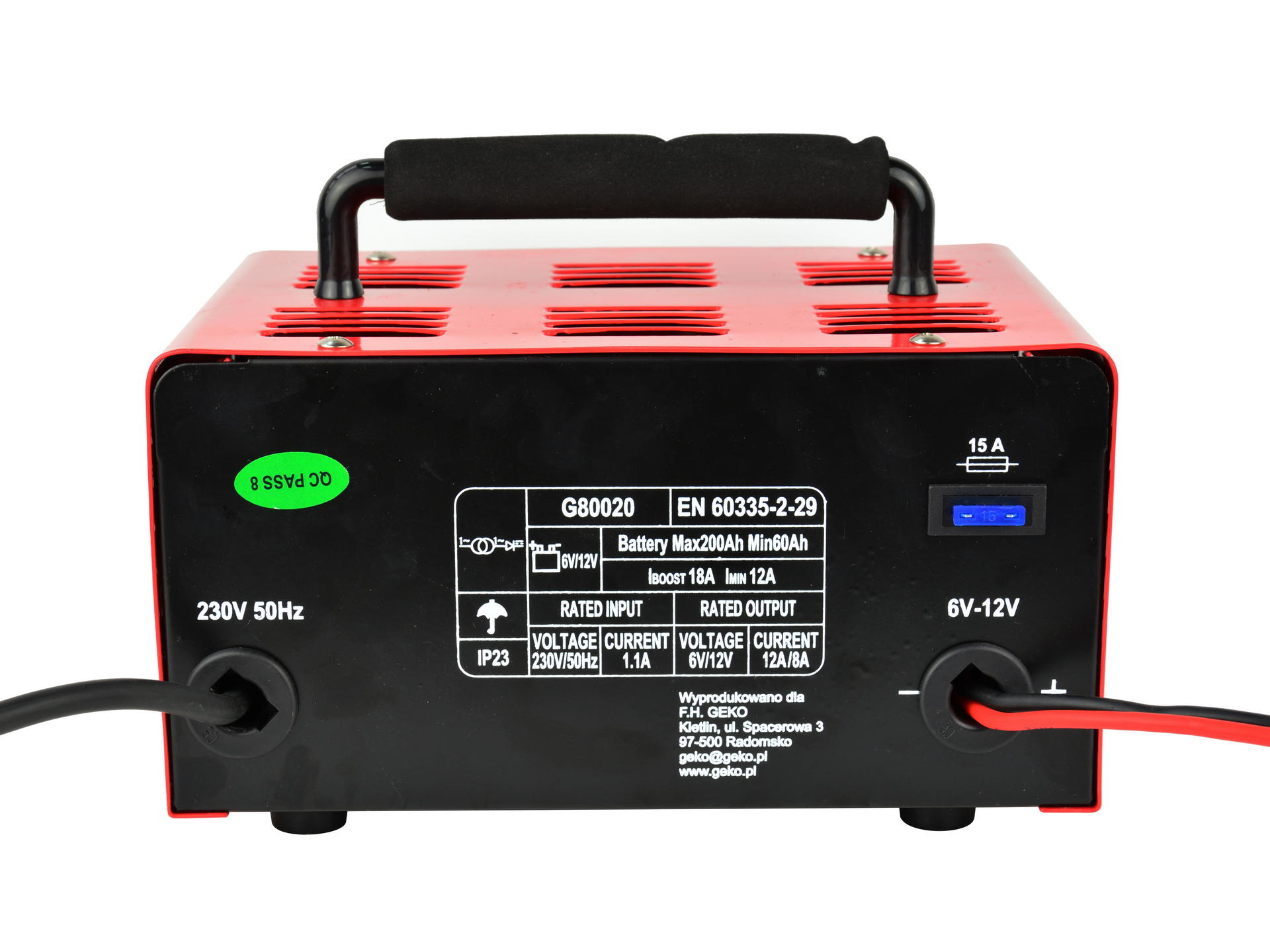 GEKO G80020 Nabíječka autobaterií 75A 6/12V