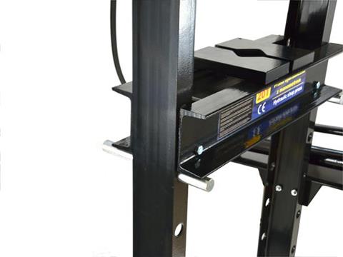GEKO G02087 Hydraulický dílenský lis nosnost 20t s manometrem