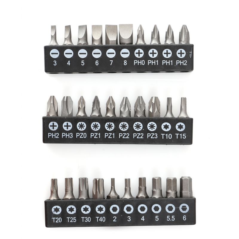 KRAFT&DELE KD10893 SADA ŠROUBOVÁKŮ, KLEŠTÍ & BITŮ 45ks, klíče