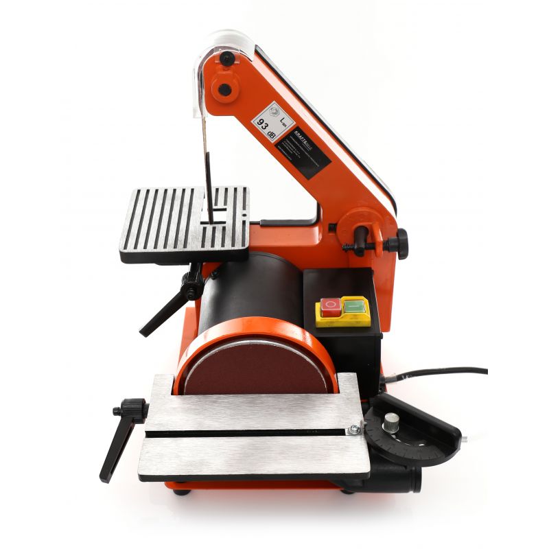 KRAFT&DELE KD1731 Elektrická stolní bruska pásová kotoučová broušení 230V 550W