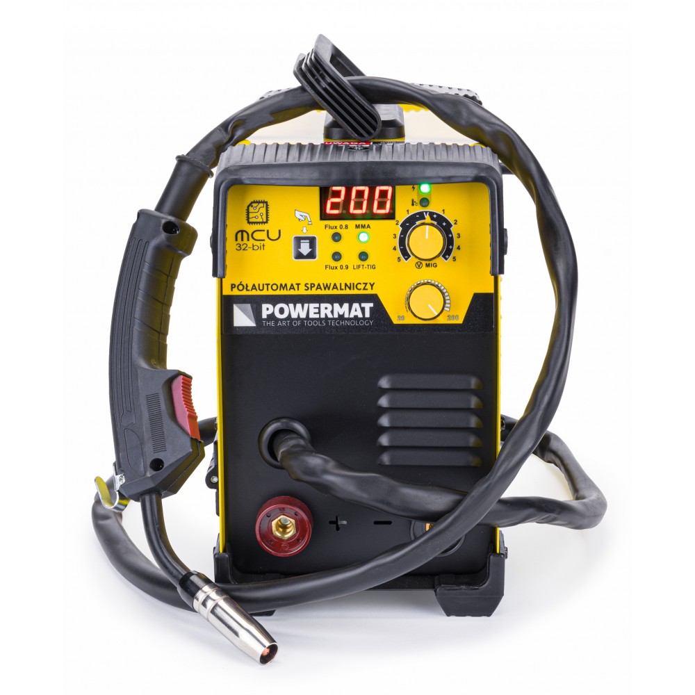 POWERMAT PM-IMGT-200L Invertorová svářečka 200A MIG/MAG MMA TIG