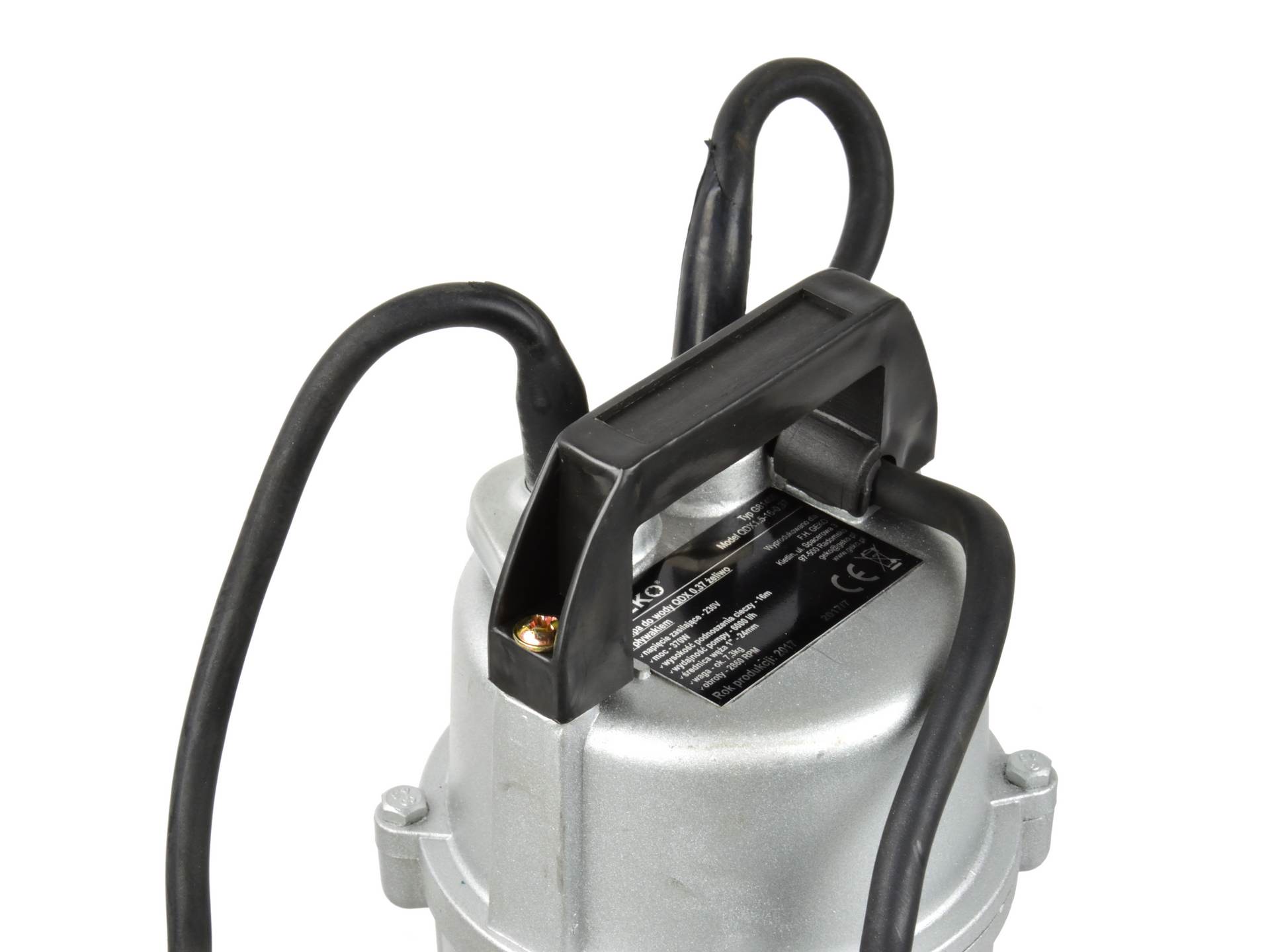 GEKO G81405 Kalové ponorné čerpadlo 370W 1" se sítkem a plovákem + hadice