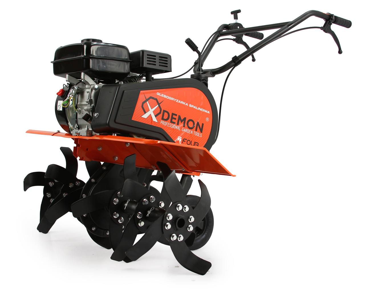 MAR-POL M83253 Motorový rotavátor rotační kultivátor 4 taktní 7HP 196cc