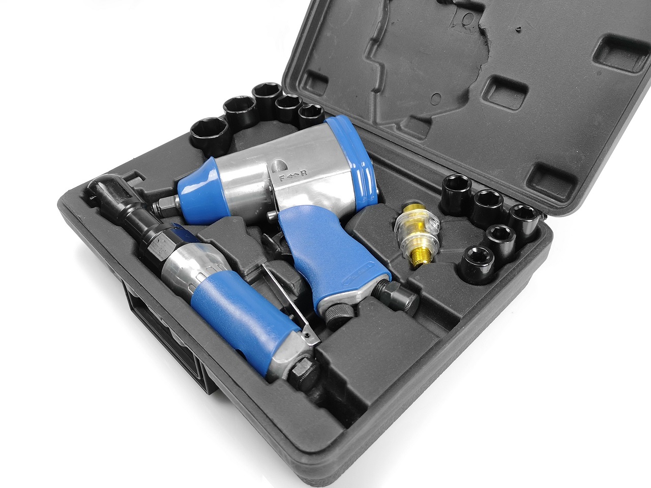 MAR-POL M80550 PNEUMATICKÝ PŘÍKLEPOVÝ KLÍČ UTAHOVÁK + RAČNA 1/2" 310 Nm
