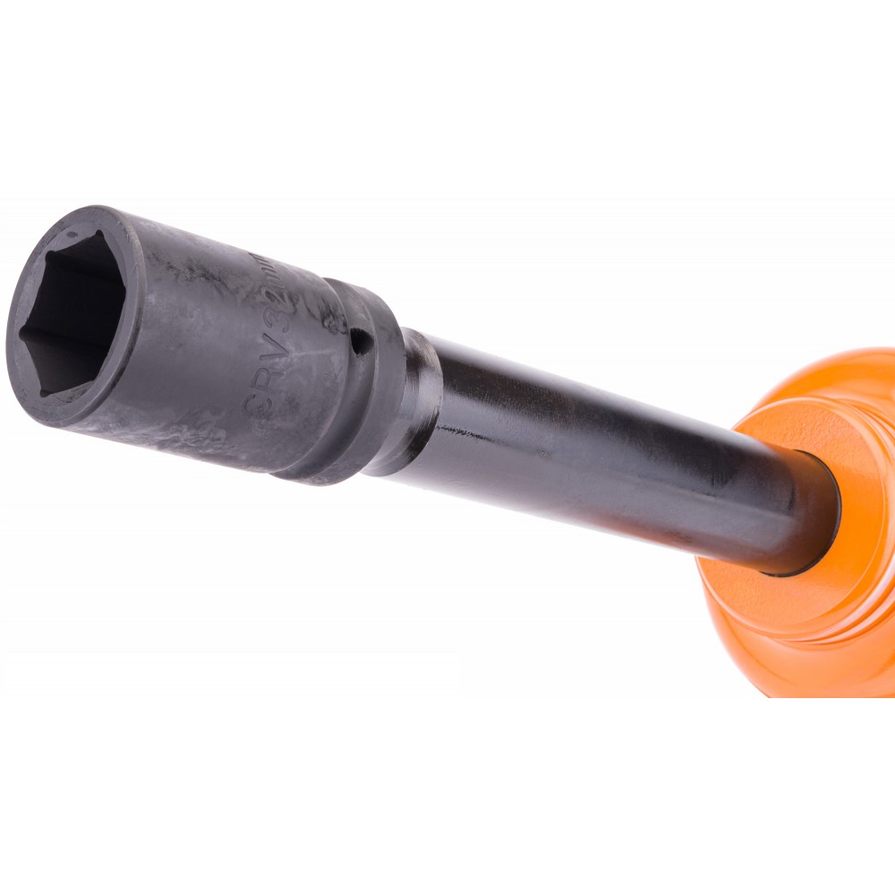 POWERMAT PM-KPU-4800M Pneumatický rázový utahovák klíč TIR 4800Nm +2 hlavice