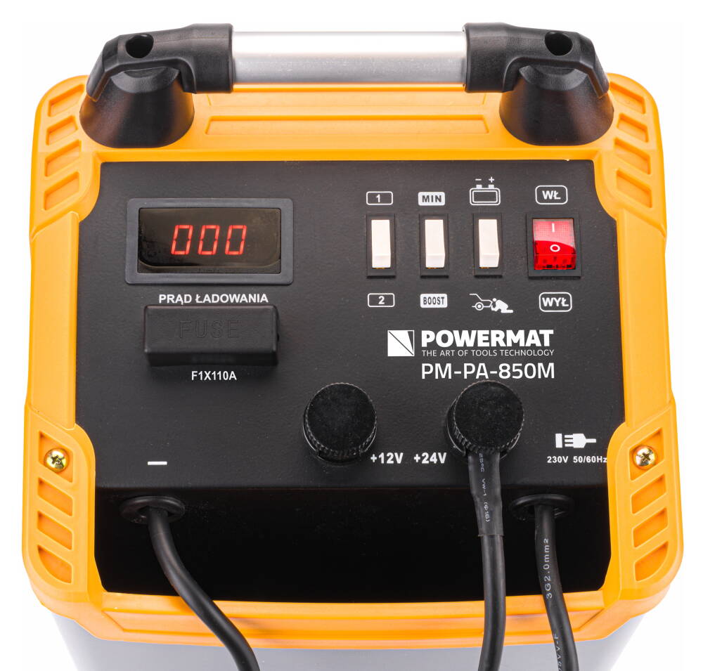 Powermat PM-PA-850M Nabíječka baterií se startováním 850A 12/24V autonabíječka
