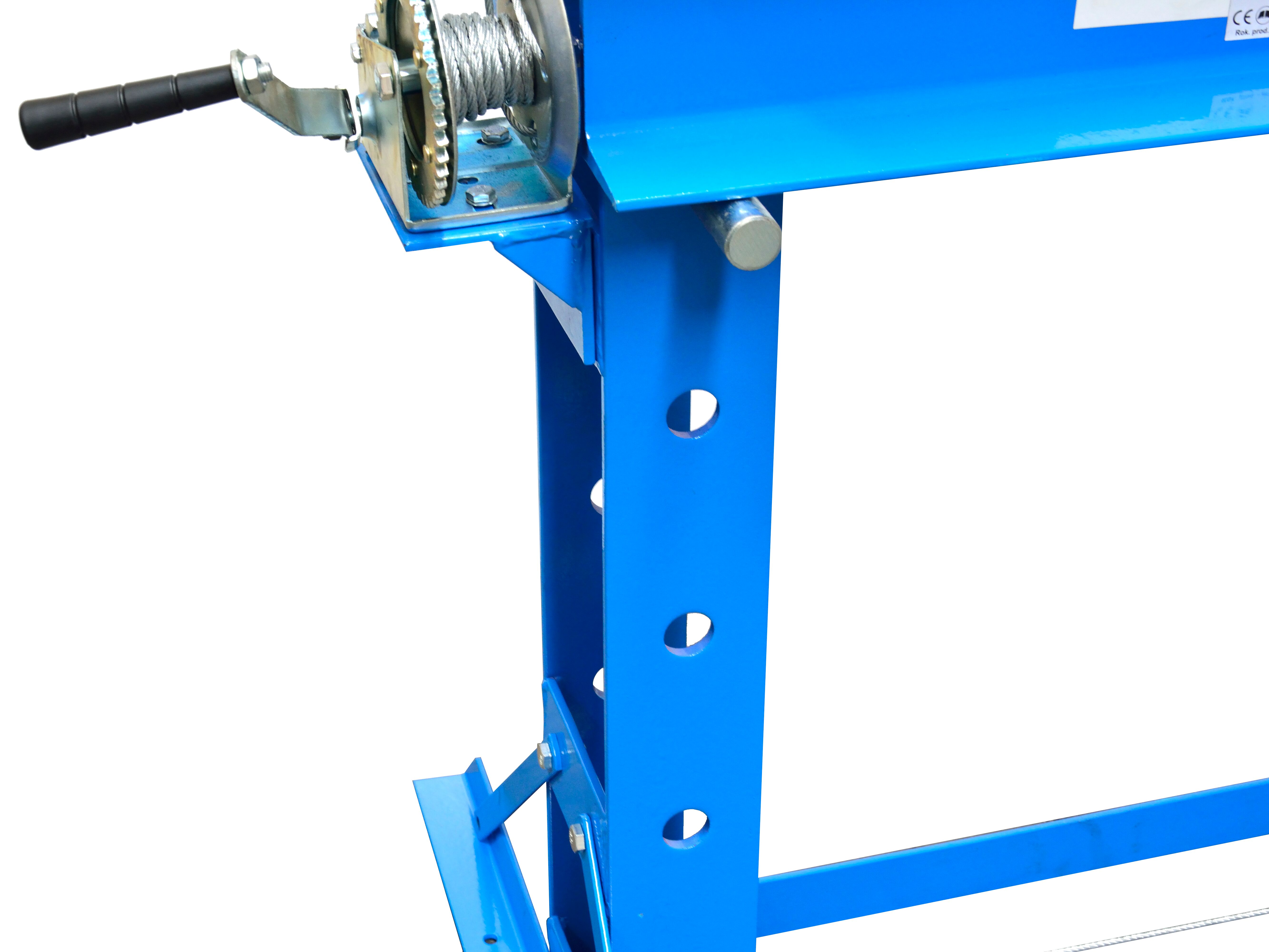 GEKO G02089 Hydraulický dílenský lis nosnost 50t s manometrem