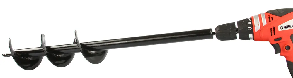 MAR-POL M83187 Zemní půdní vrták 10x60cm na vrtačku