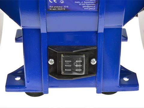 GEKO G81242 350W Elektrická stolní bruska dvoukotoučová 200x20x16mm