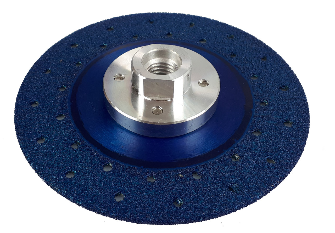 MAR-POL M08705 Diamantový řezný a brusný kotouč Easy Edge 125x22,2mm s adaptérem