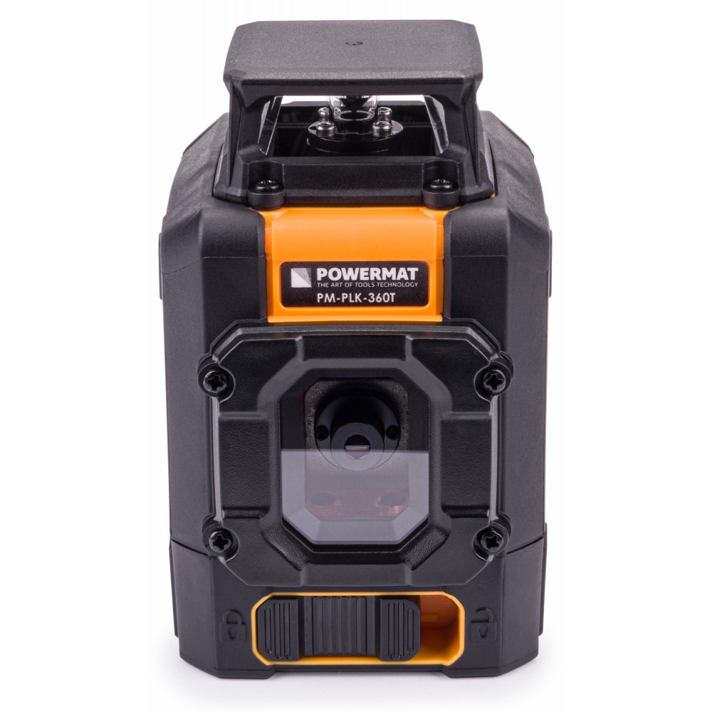 Powermat PM-PLK-360T Křížový měřič dálkoměr měřící laser 50m 360° + stativ a pouzdro