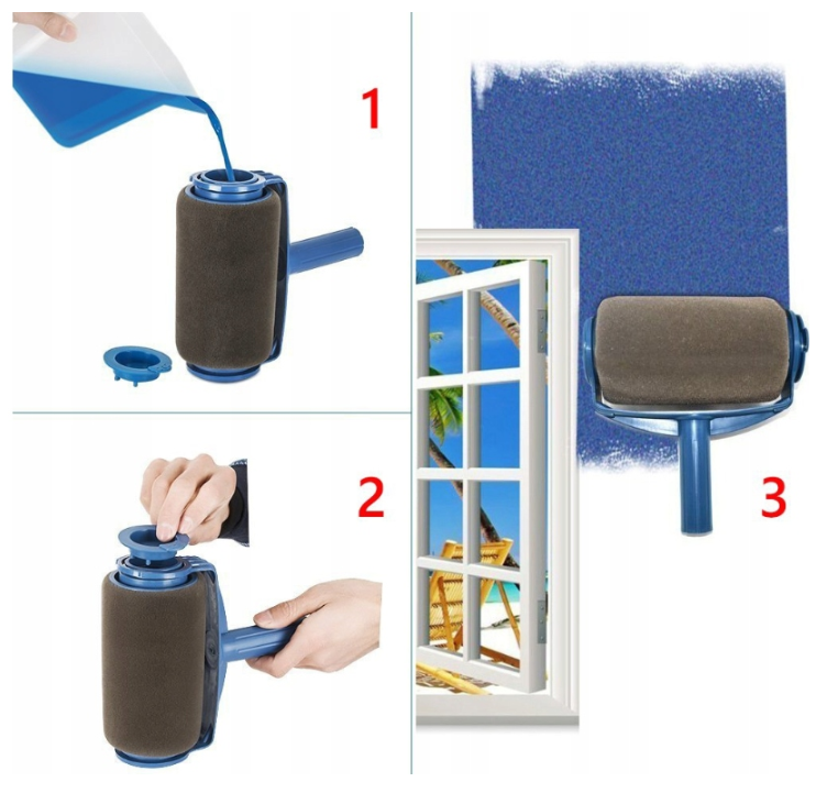 IRMA FM90 Malířský váleček nekapající na malování příslušenství PAINT ROLLER