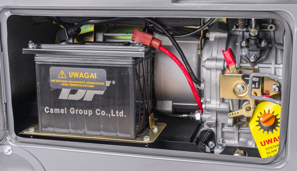 POWERMAT PM-AGR-6500MD DIESELOVÝ GENERÁTOR / Elektrocentrála 6,5KW 13HP 230V 400V ATS