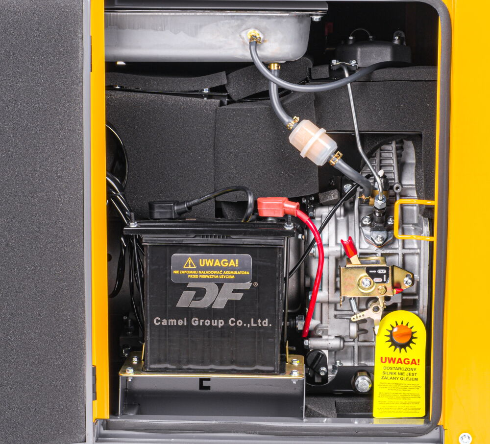 POWERMAT PM-AGR-8500MD DIESELOVÝ GENERÁTOR / Elektrocentrála 8,5KW 15HP 230V 400V ATS
