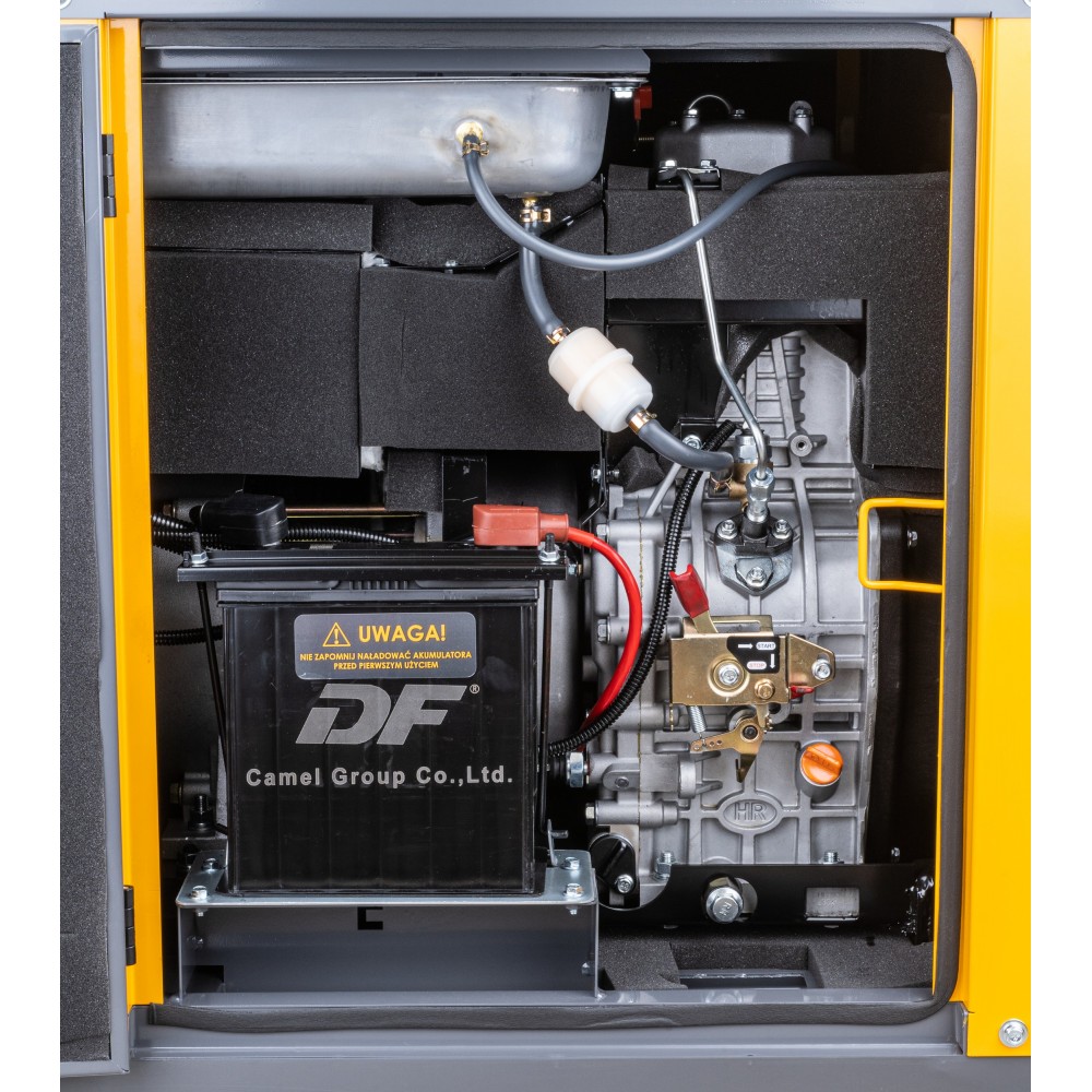 POWERMAT PM-AGR-10000MD DIESELOVÝ GENERÁTOR / Elektrocentrála 10KW 20HP 230V 400V AVR