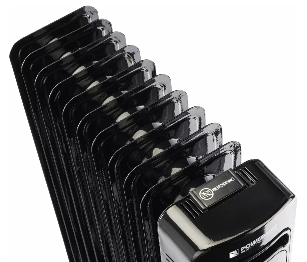 POWERMAT PM-GOL-3000DLW Olejový radiátor s termostatem, WiFi, topení 11 žeber 2500W