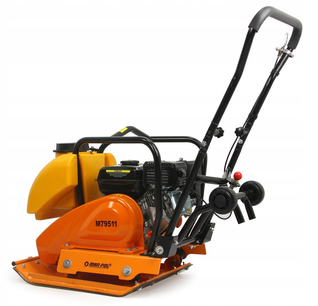 MAR-POL M79511 VIBRAČNÍ DESKA Vibrátor 80kg vibrační jednotka